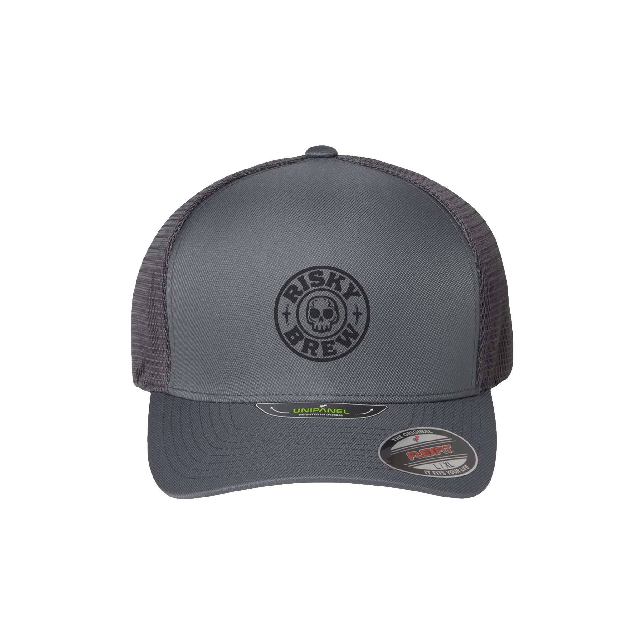 Logo Charcoal Flexfit® Unipanel