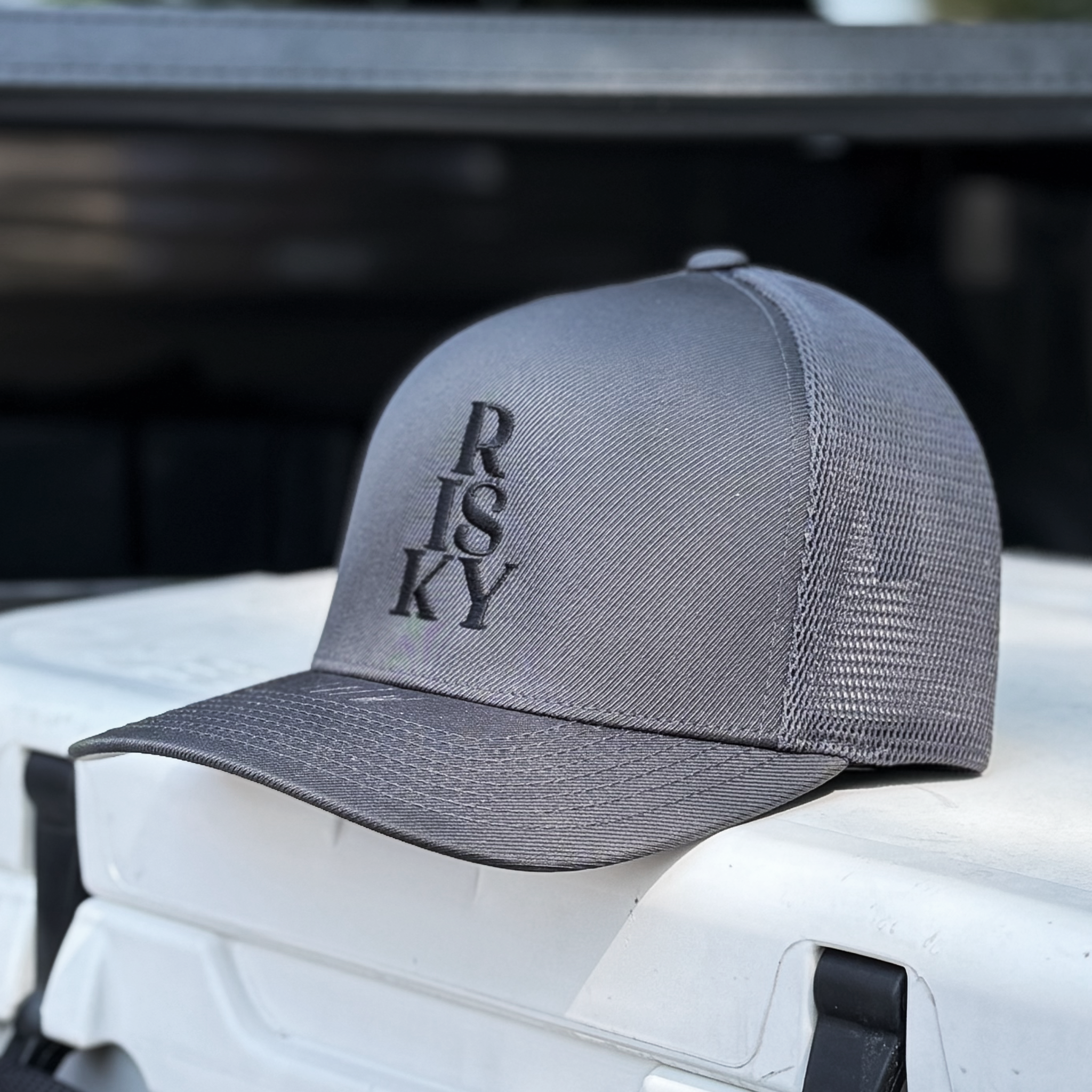 RISKY Vert Charcoal Flexfit® Unipanel