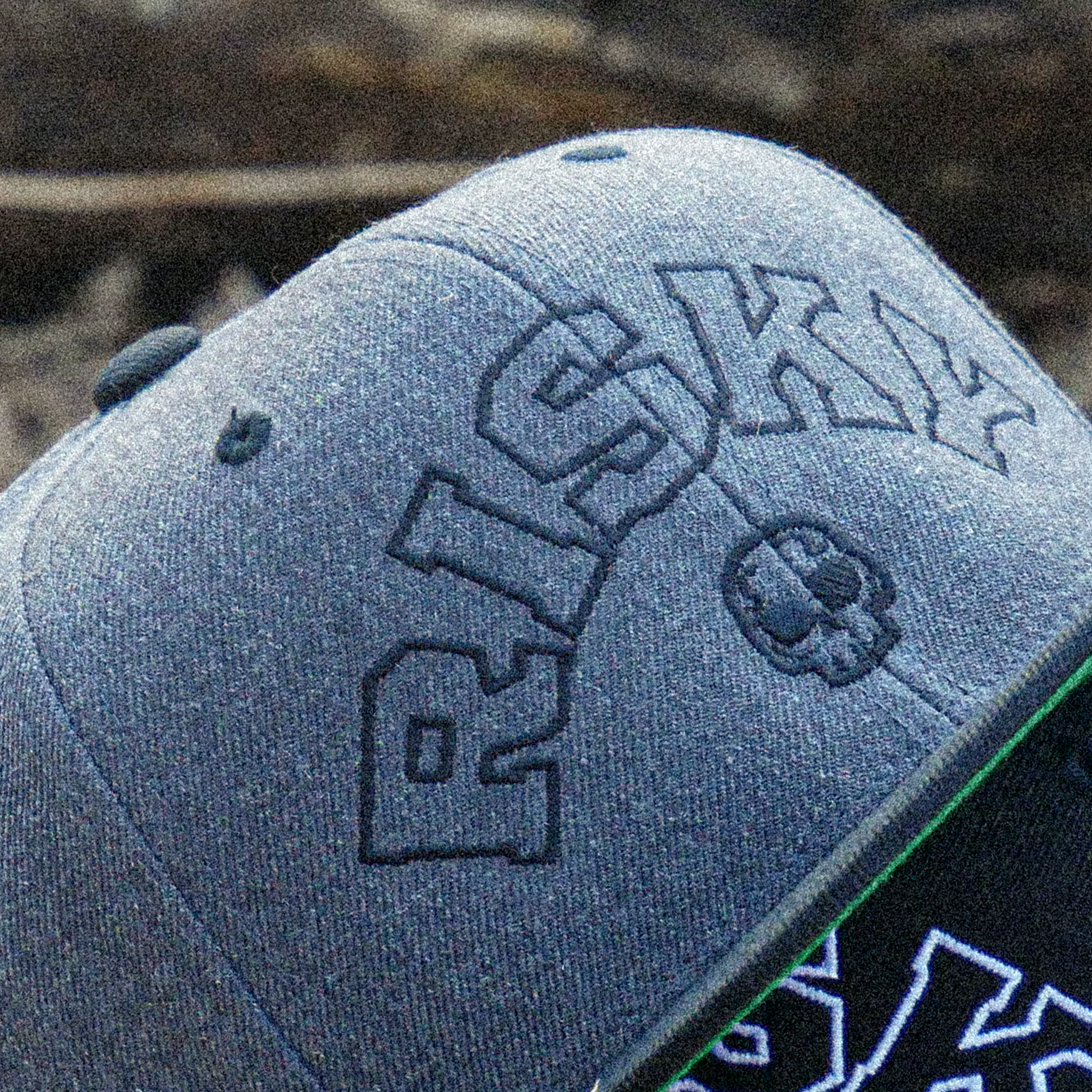 Risky Arch Hat Gray