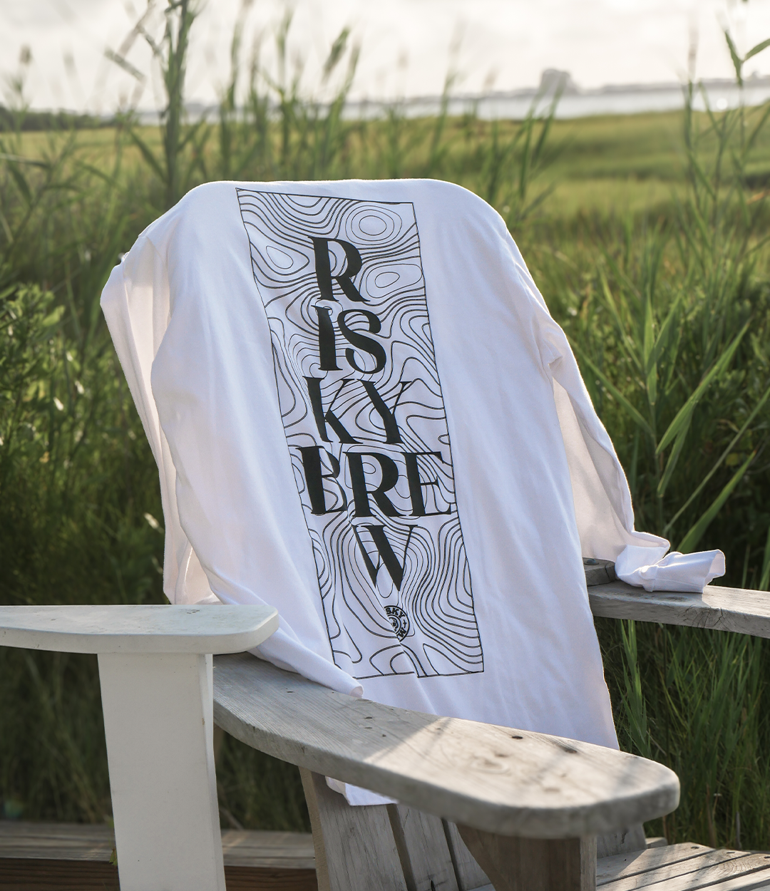 Long Sleeve Pocket Grid T